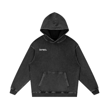 bren. | Acid Wash Oversize Hoodie - 420 GSM