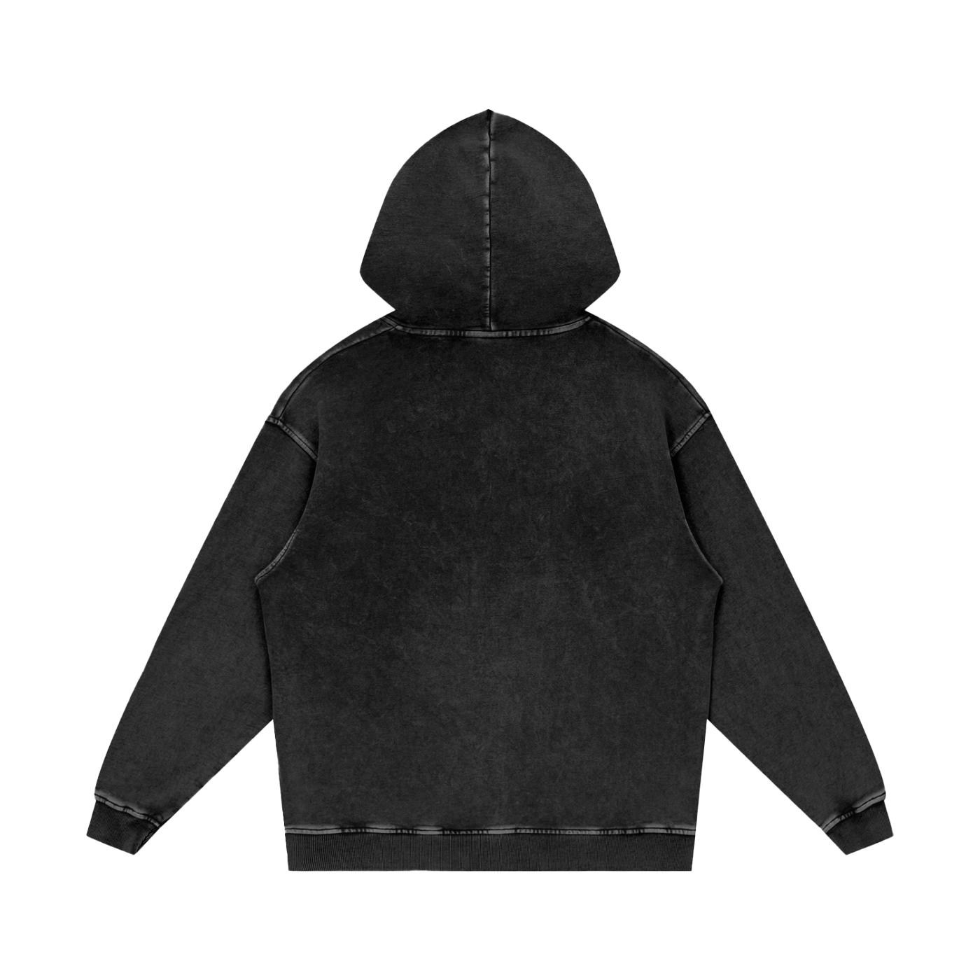 bren. | Acid Wash Oversize Hoodie - 420 GSM