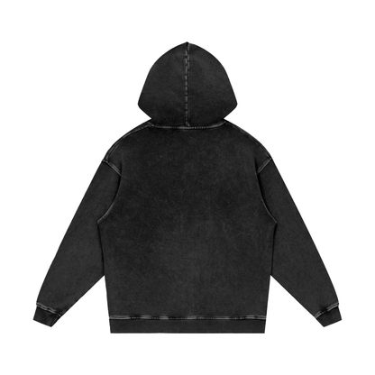 bren. | Acid Wash Oversize Hoodie - 420 GSM